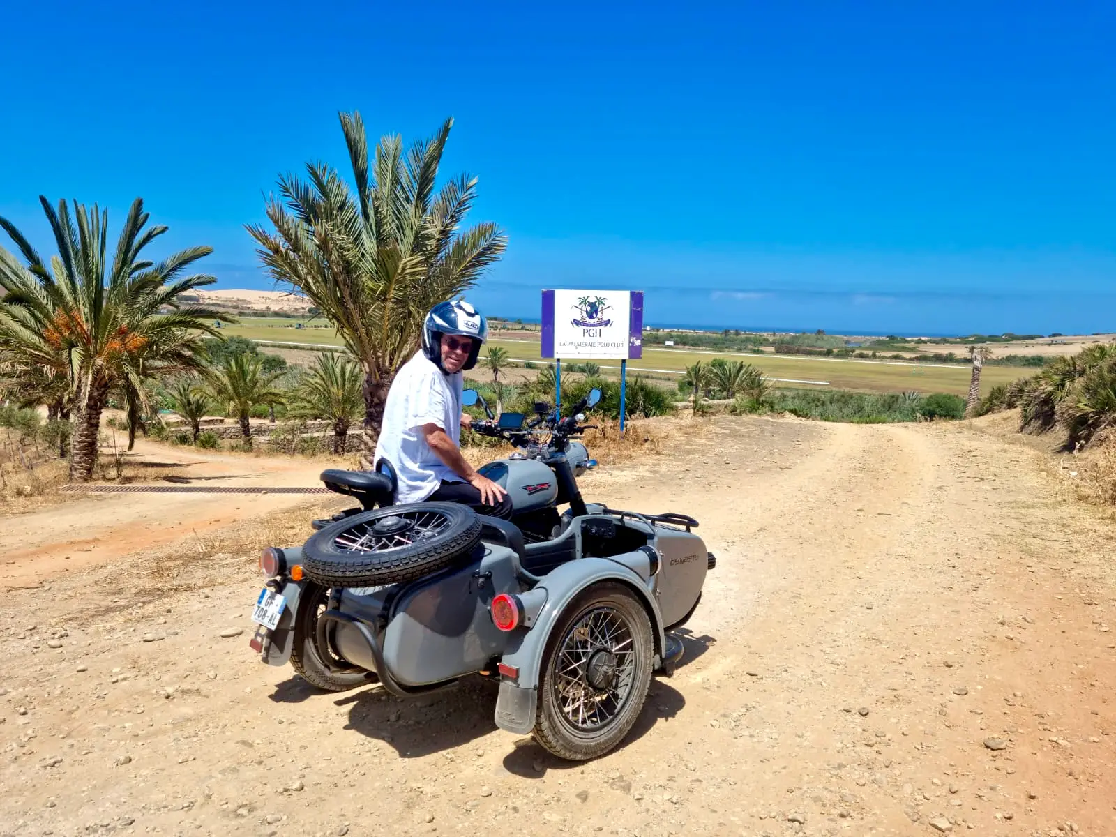 Août 2022 : Gérard au Maroc en CJ 650, 4000 kms AR, chapeau bas !