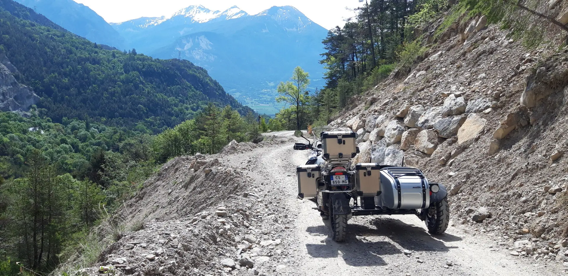 Décembre 2018 – mai 2020 : Louis en Hautes-Alpes.