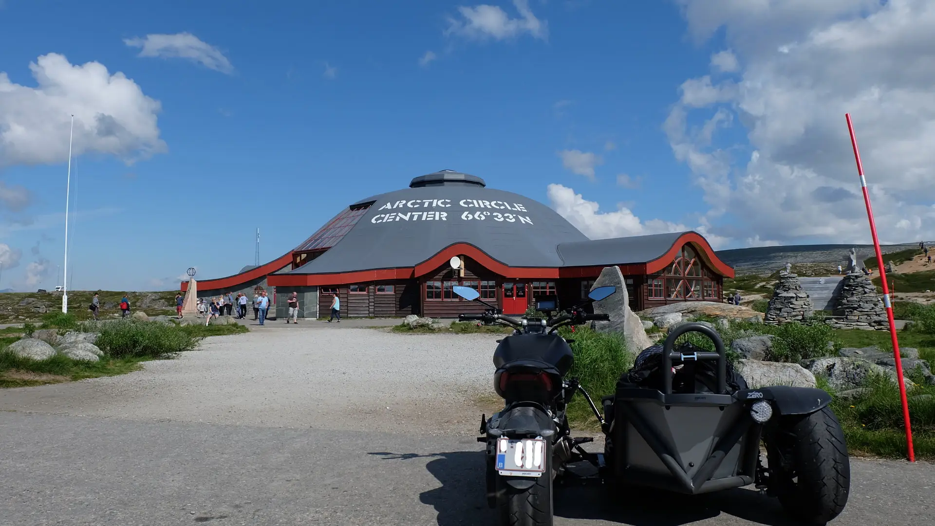 Juillet 2019 : Theo au Cap Nord.